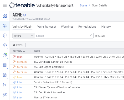 Vulnerability scanning